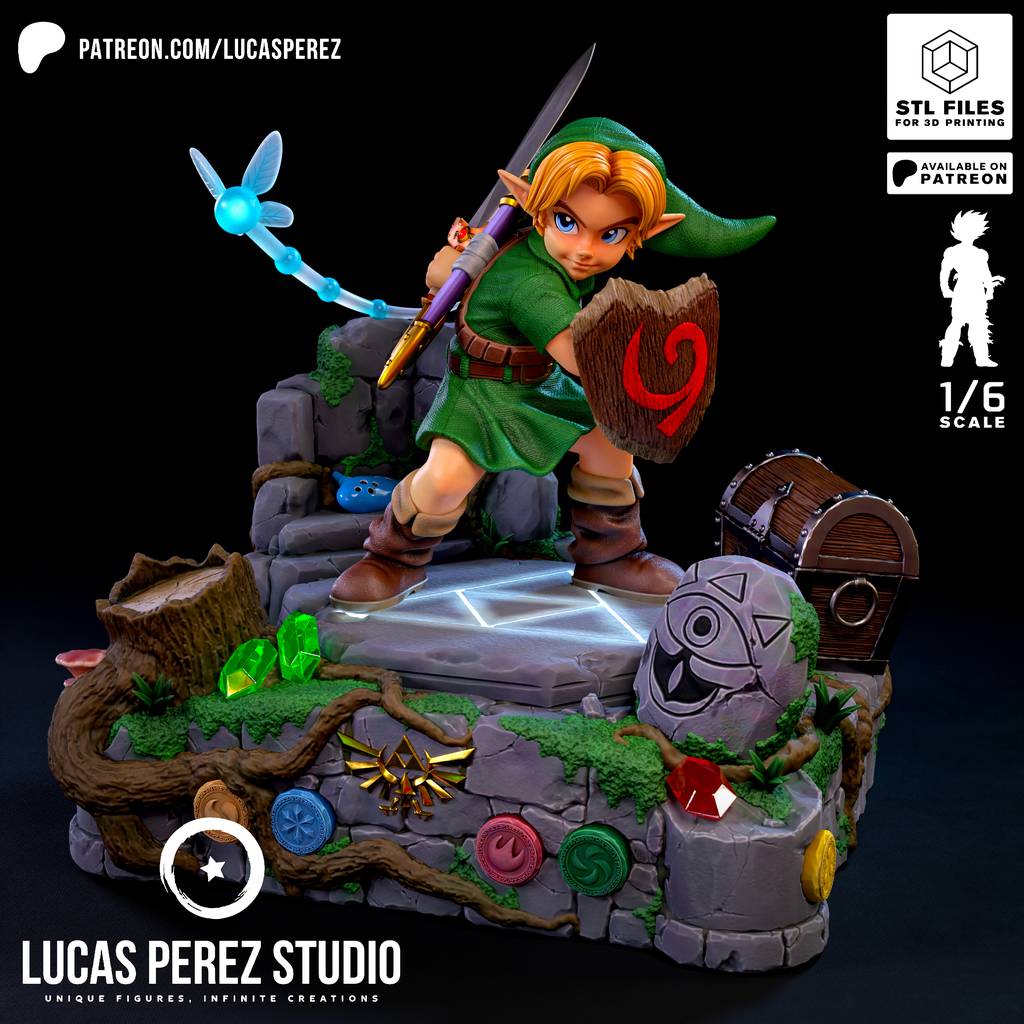 P站图纸印象馆 Lucas Perez 塞尔达传说 林克 Lucas Perez 塞尔达传说 林克