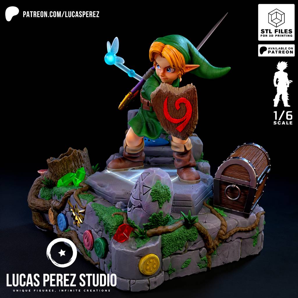 P站图纸印象馆 Lucas Perez 塞尔达传说 林克 Lucas Perez 塞尔达传说 林克