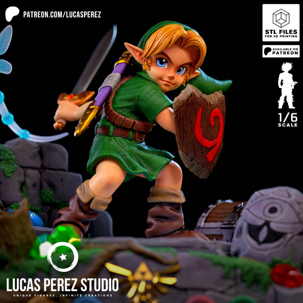 P站图纸印象馆 Lucas Perez 塞尔达传说 林克 Lucas Perez 塞尔达传说 林克