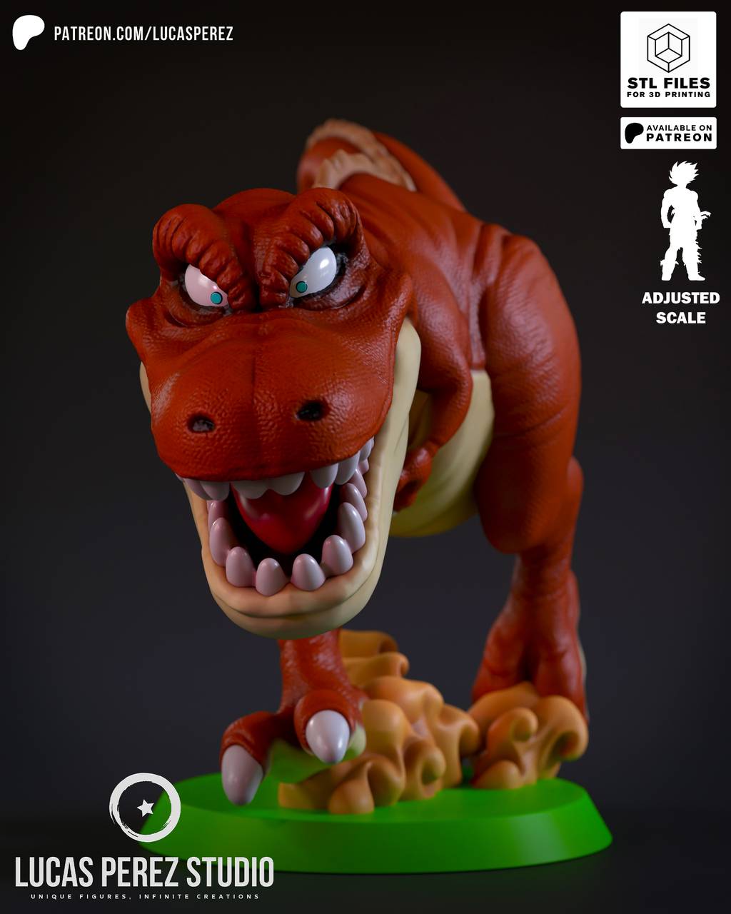 P站图纸印象馆 Lucas Perez 龙珠 暴龙 Lucas Perez 龙珠 暴龙