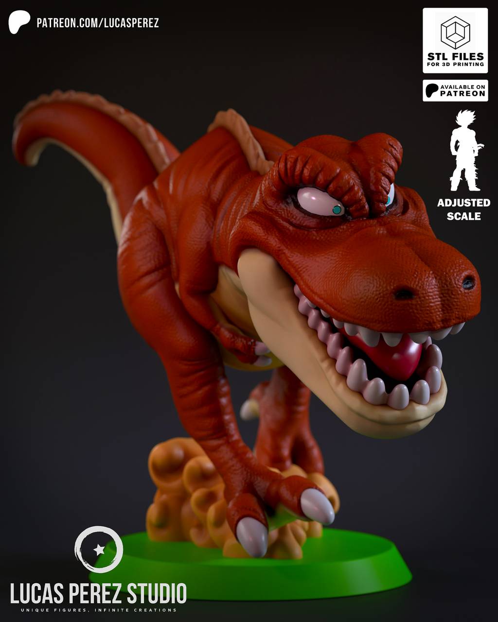 P站图纸印象馆 Lucas Perez 龙珠 暴龙 Lucas Perez 龙珠 暴龙