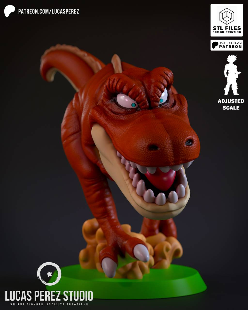 P站图纸印象馆 Lucas Perez 龙珠 暴龙 Lucas Perez 龙珠 暴龙