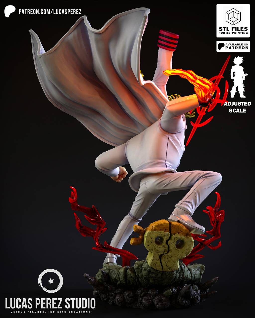 P站图纸印象馆 Lucas Perez 海贼王 海军英雄 Lucas Perez 海贼王 海军英雄