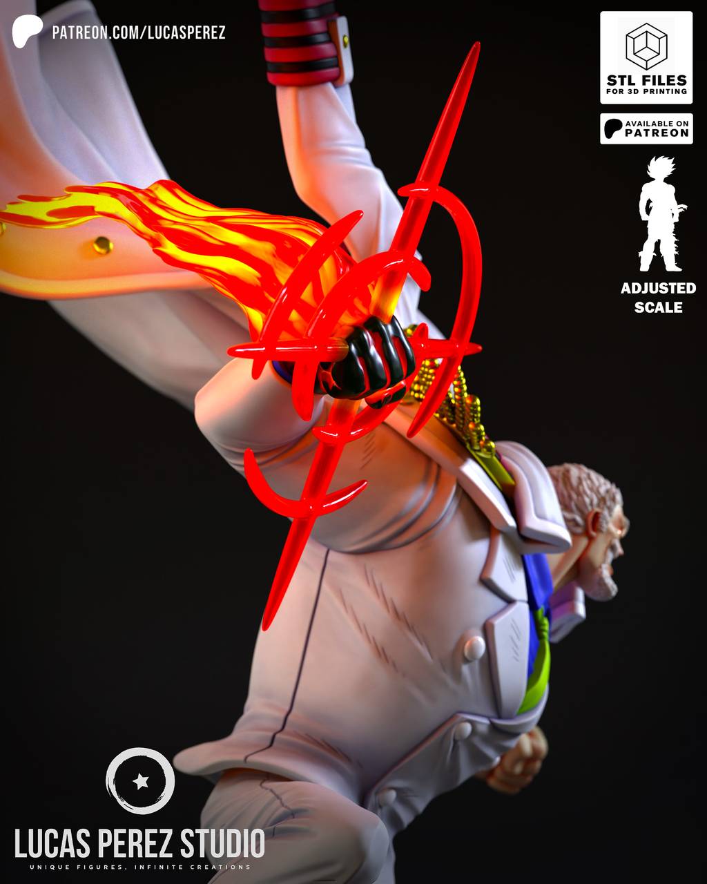 P站图纸印象馆 Lucas Perez 海贼王 海军英雄 Lucas Perez 海贼王 海军英雄