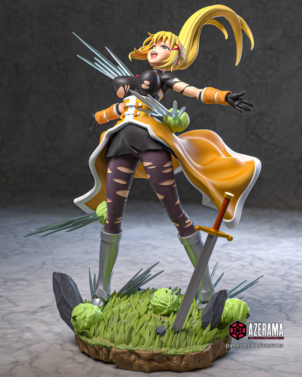 P站图纸印象馆 Azerama 为美好的世界献上祝福 达克妮斯 Azerama 为美好的世界献上祝福 达克妮斯