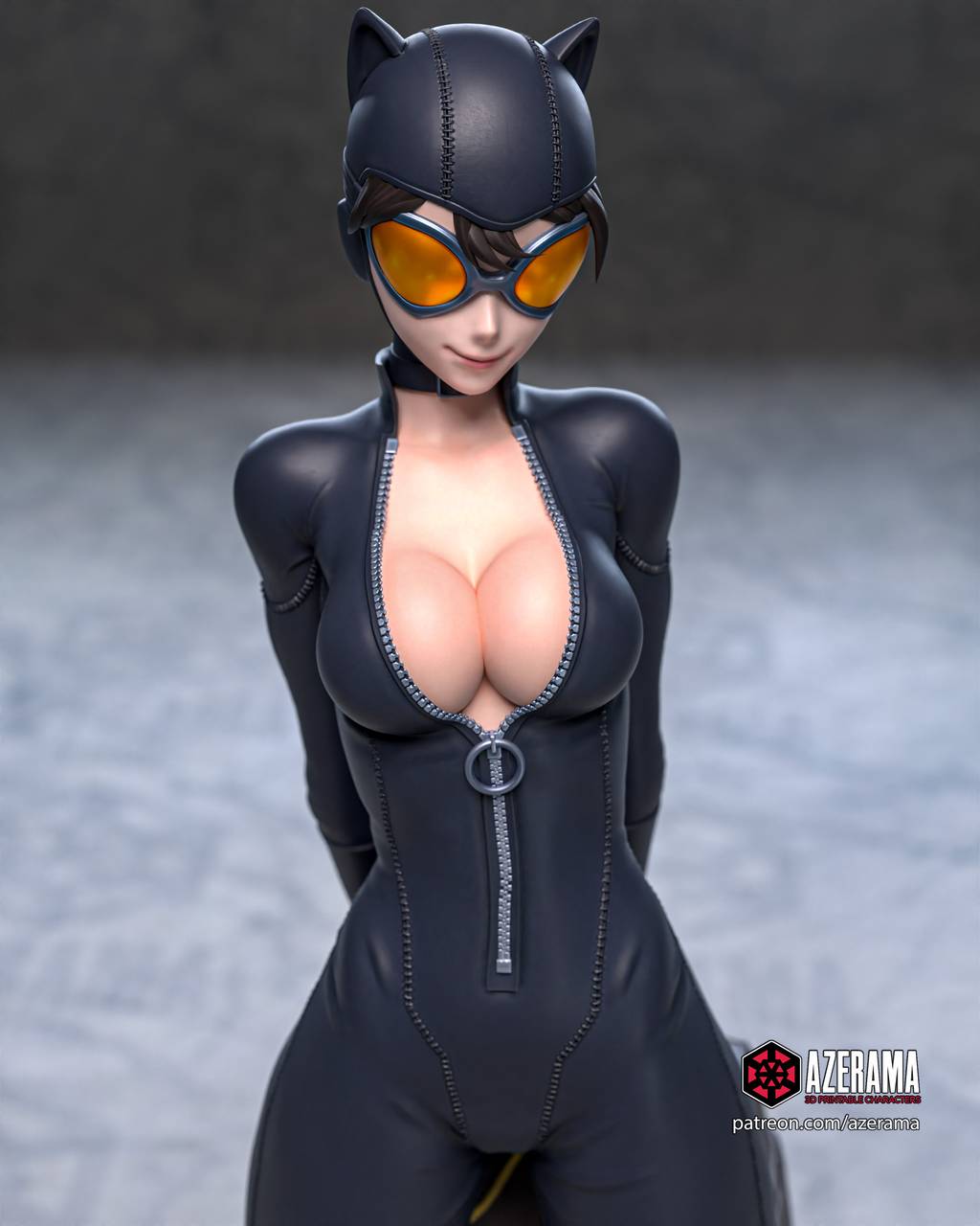 P站图纸印象馆 Azerama DC漫画 猫女 Azerama DC漫画 猫女