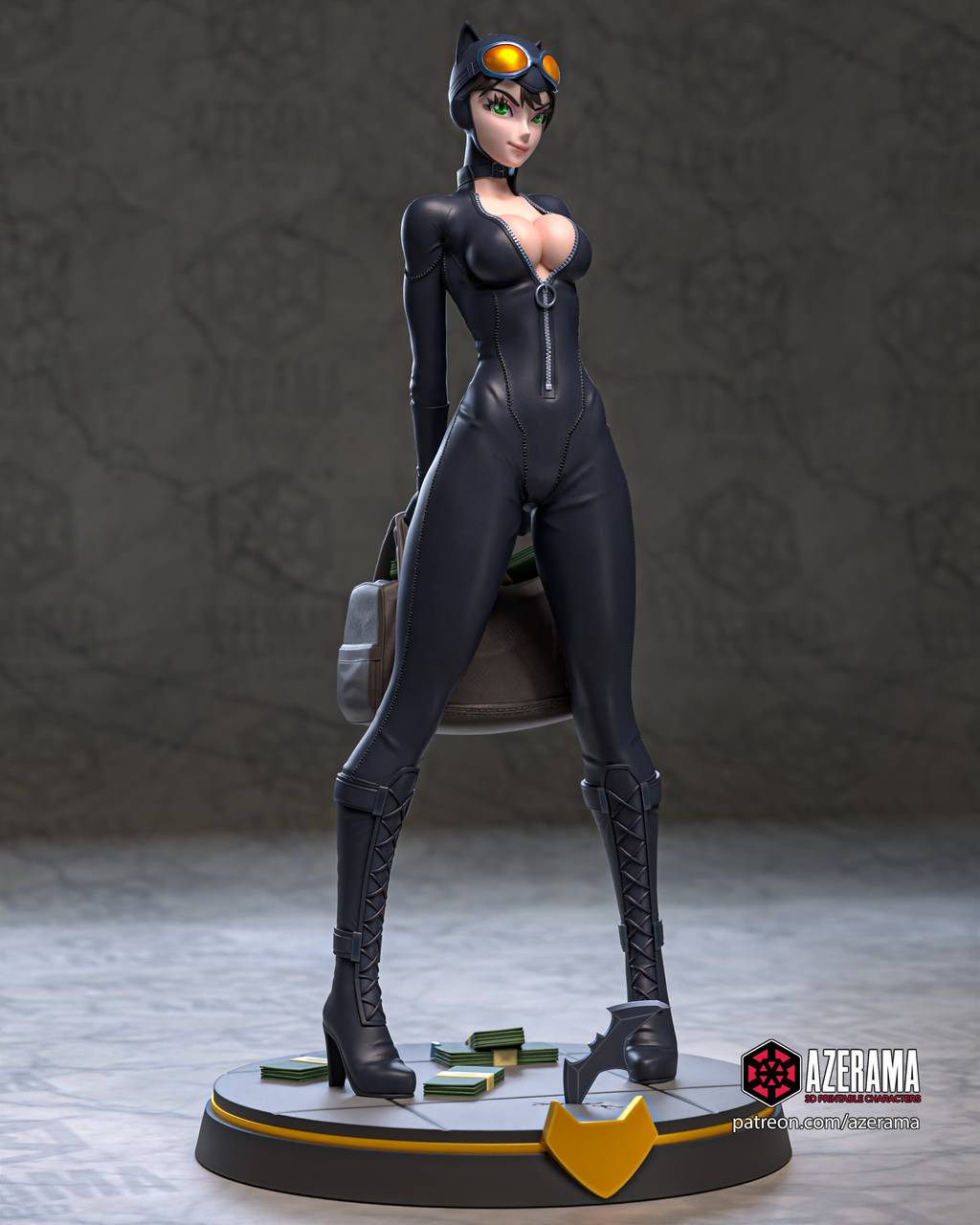 P站图纸印象馆 Azerama DC漫画 猫女 Azerama DC漫画 猫女