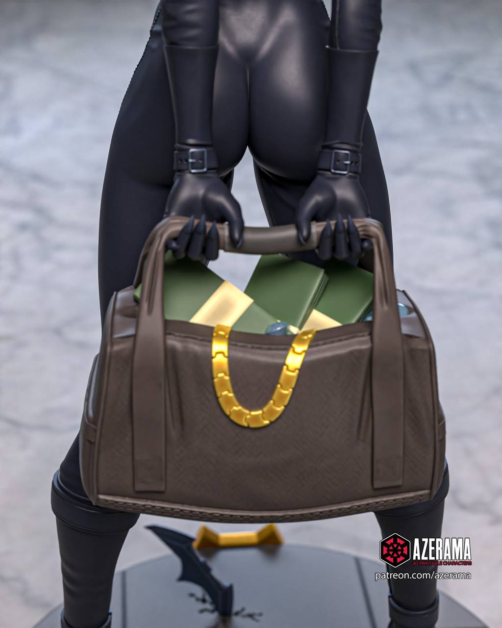 P站图纸印象馆 Azerama DC漫画 猫女 Azerama DC漫画 猫女