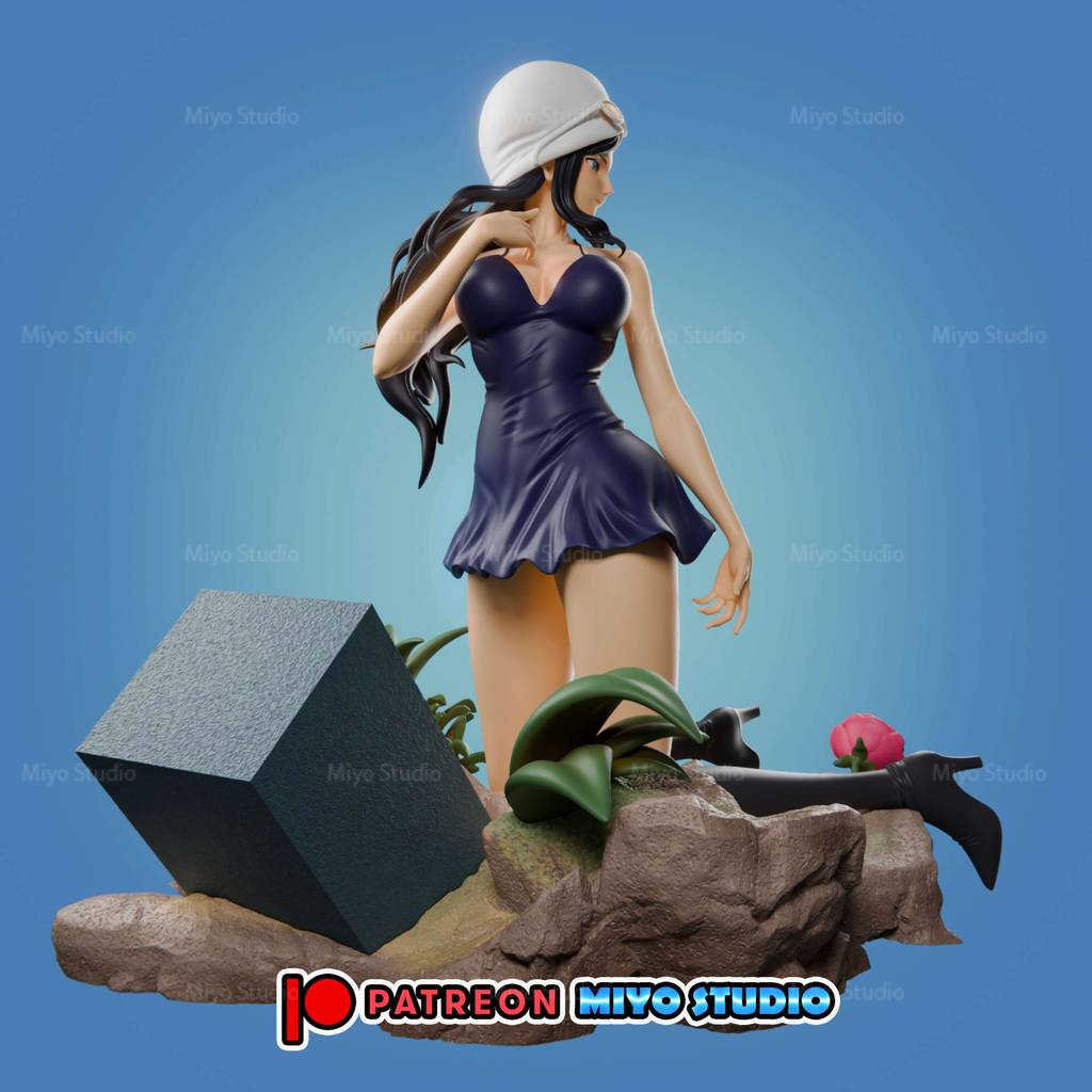 P站图纸印象馆 Miyo Studio 海贼王 妮可·罗宾 Miyo Studio 海贼王 妮可·罗宾