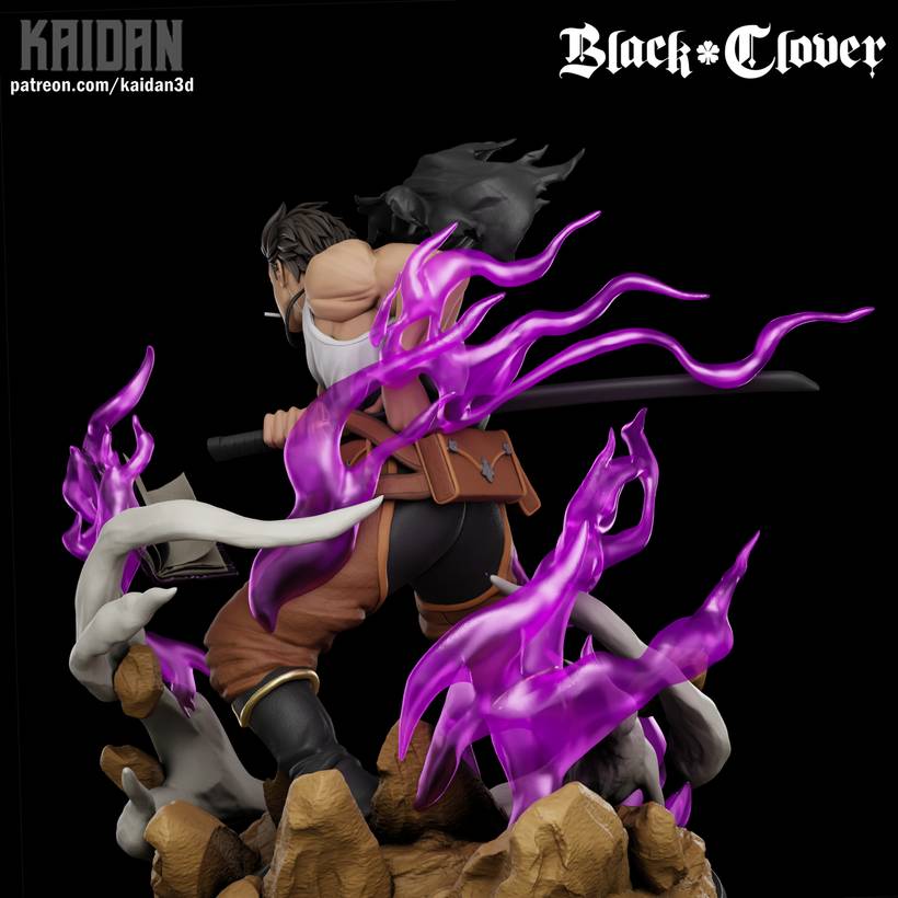 P站图纸印象馆 Kaidan 黑色五叶草 夜见·介大 Kaidan 黑色五叶草 夜见·介大