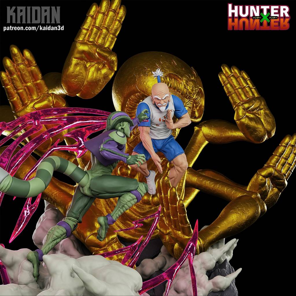 P站图纸印象馆 Kaidan 全职猎人 尼特罗对战梅鲁埃姆 Kaidan 全职猎人 尼特罗对战梅鲁埃姆