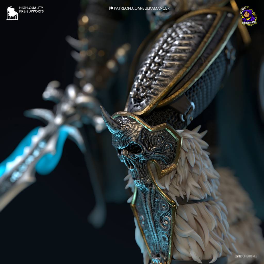 P站图纸印象馆 Bulkamancer 魔兽世界 巫妖王 阿尔萨斯 Bulkamancer 魔兽世界 巫妖王 阿尔萨斯