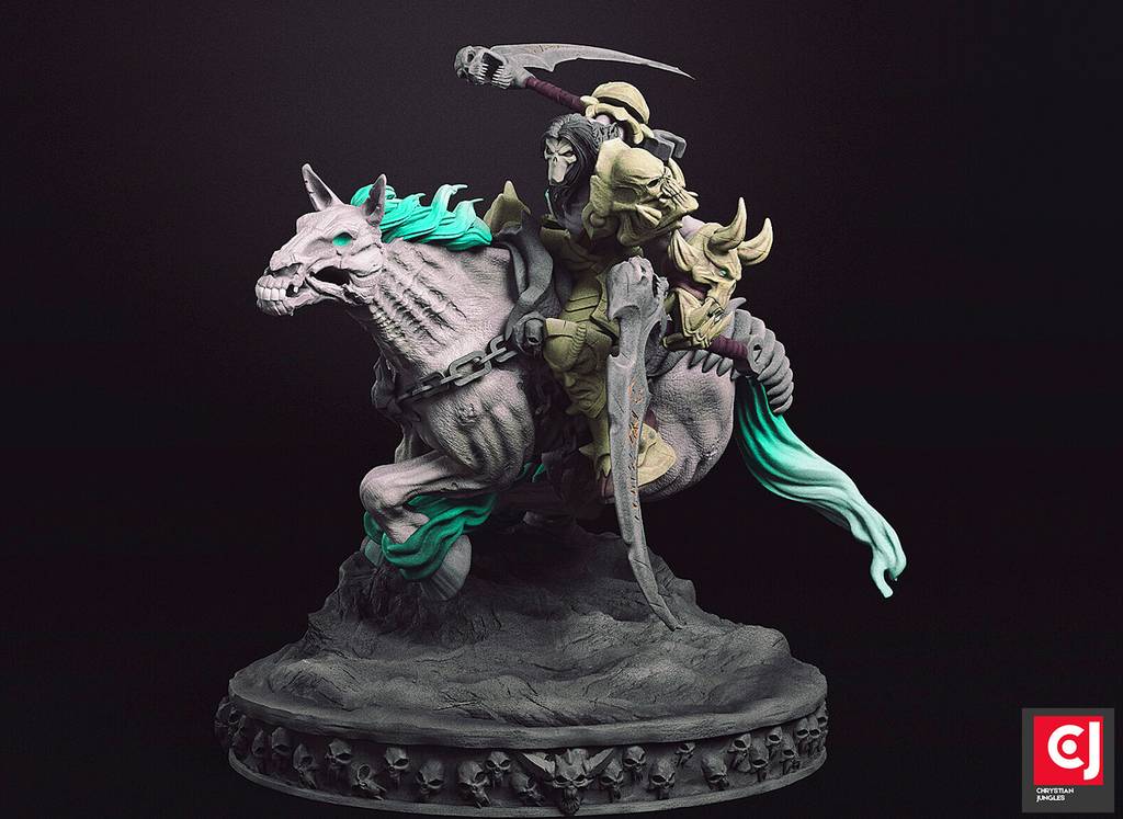 P站图纸印象馆 暗黑血统 四骑士 死亡 暗黑血统 四骑士 死亡