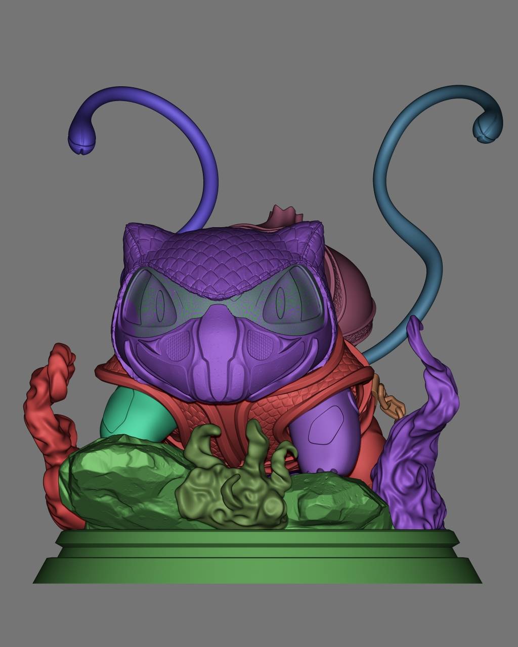 P站图纸印象馆 MPF 精灵宝可梦 妙蛙种子 MPF 精灵宝可梦 妙蛙种子