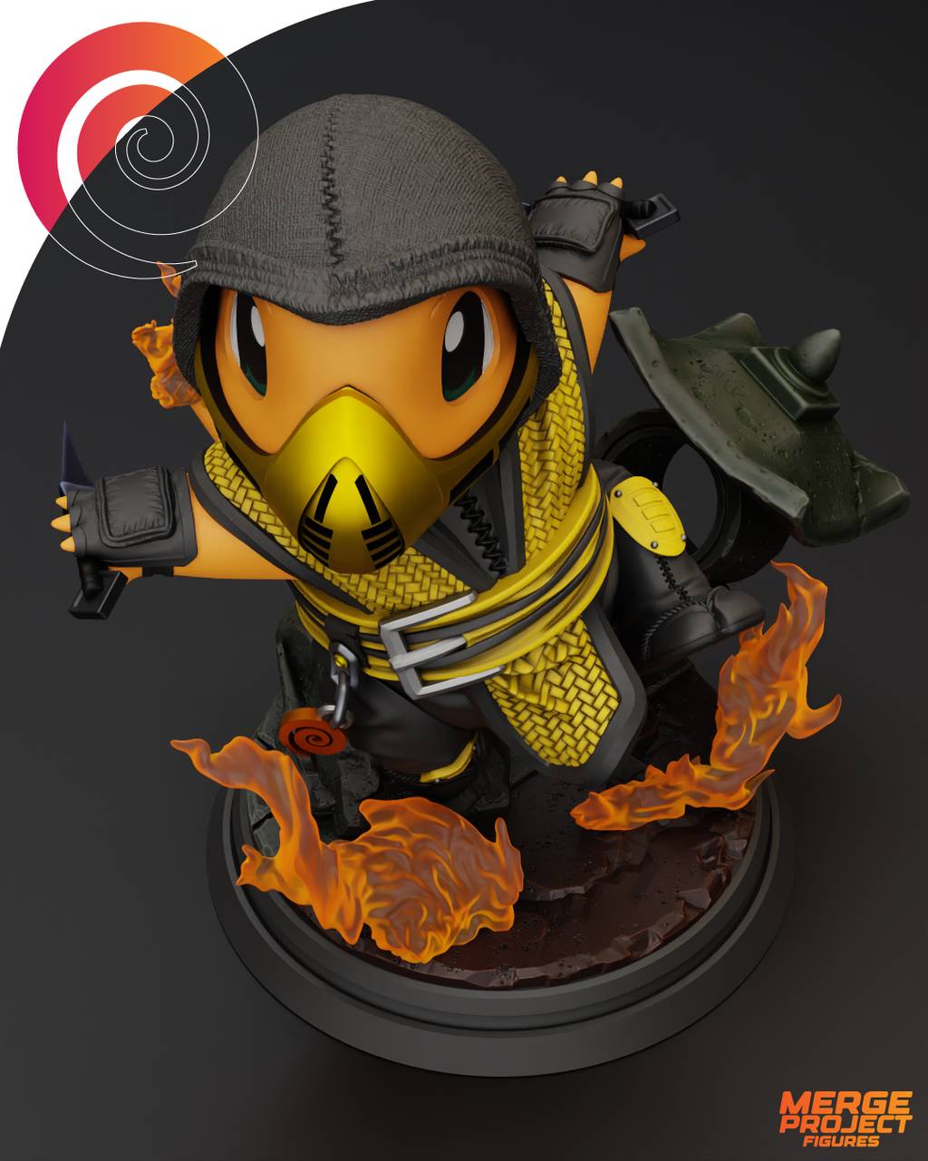 P站图纸印象馆 MPF 精灵宝可梦 小火龙 MPF 精灵宝可梦 小火龙