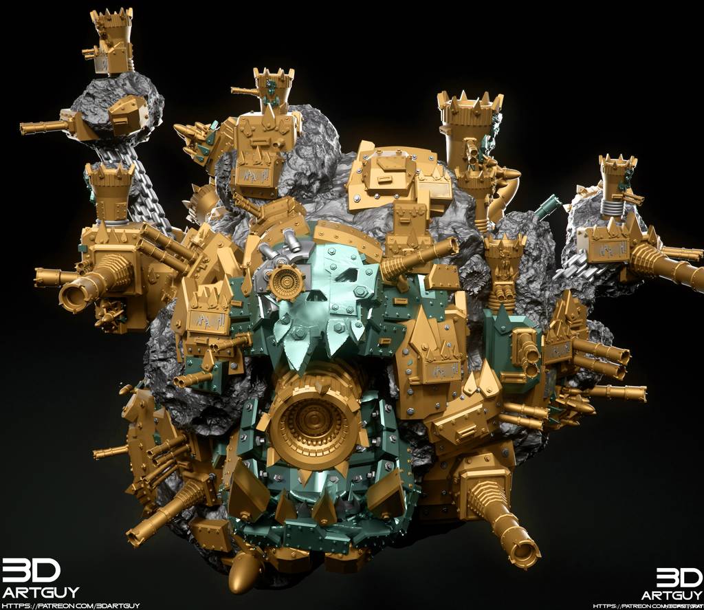 P站图纸印象馆 3DArtGuy 十月份图纸包 3DArtGuy 十月份图纸包