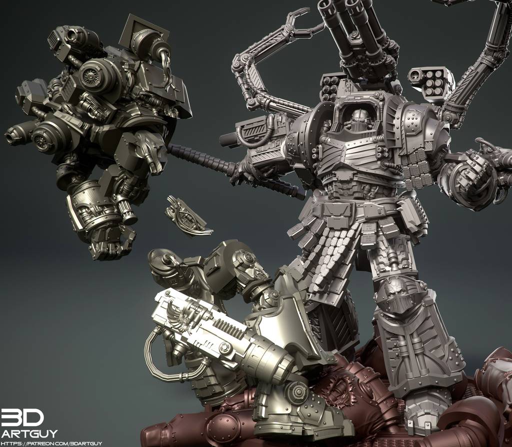 P站图纸印象馆 3DArtGuy 十月份图纸包 3DArtGuy 十月份图纸包