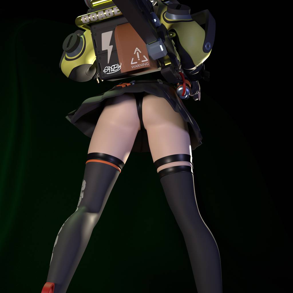 P站图纸印象馆 FunserviceSTL 绝区零 安比·德玛拉 FunserviceSTL 绝区零 安比·德玛拉