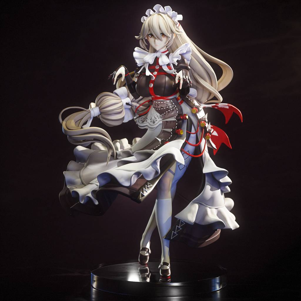 P站图纸印象馆 Tenshi Figures 绝区零 亚历山德丽娜·莎芭丝缇安 Tenshi Figures 绝区零 亚历山德丽娜·莎芭丝缇安