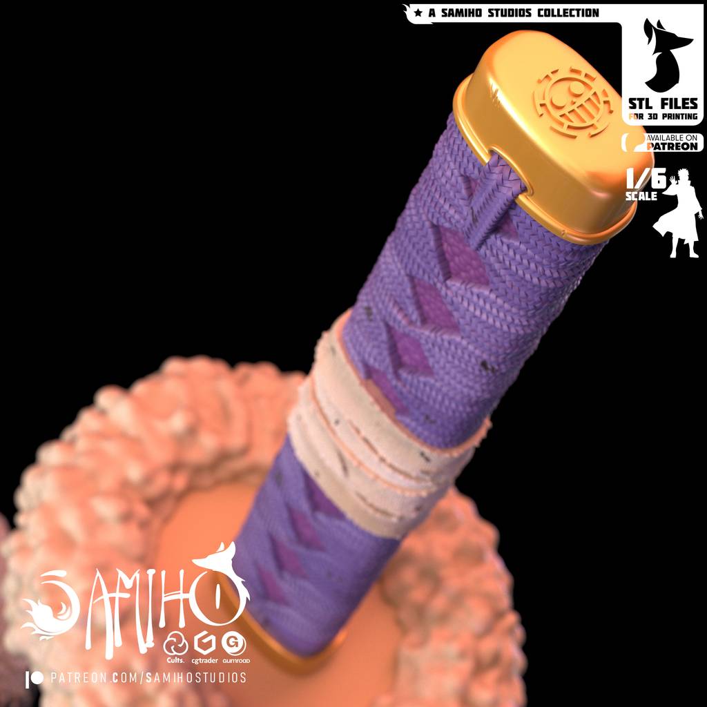 P站图纸印象馆 Samiho 海贼王 托拉法尔加·罗 Samiho 海贼王 托拉法尔加·罗