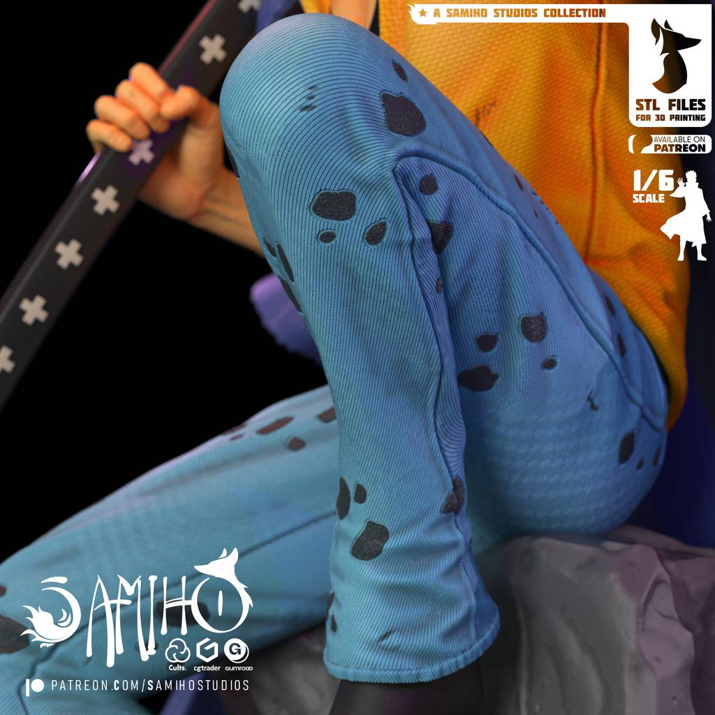 P站图纸印象馆 Samiho 海贼王 托拉法尔加·罗 Samiho 海贼王 托拉法尔加·罗