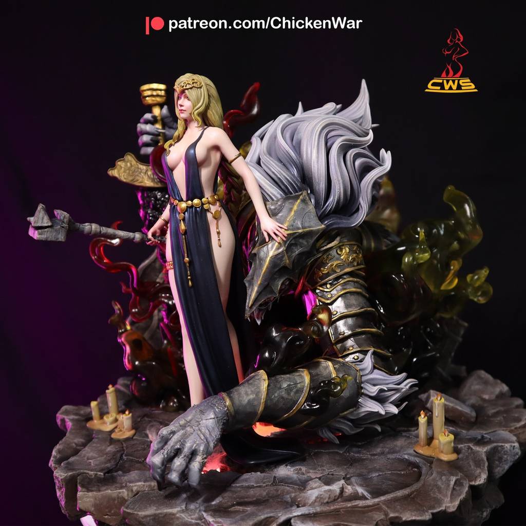 P站图纸印象馆 CW Studio 艾尔登法环 玛莉卡 CW Studio 艾尔登法环 玛莉卡