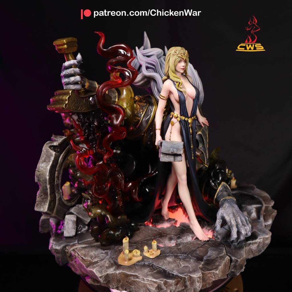 P站图纸印象馆 CW Studio 艾尔登法环 玛莉卡 CW Studio 艾尔登法环 玛莉卡