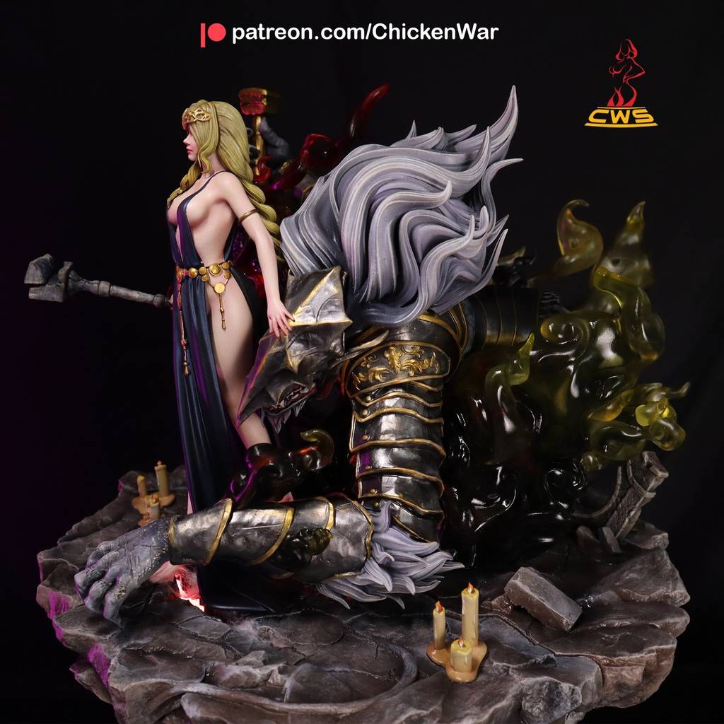 P站图纸印象馆 CW Studio 艾尔登法环 玛莉卡 CW Studio 艾尔登法环 玛莉卡