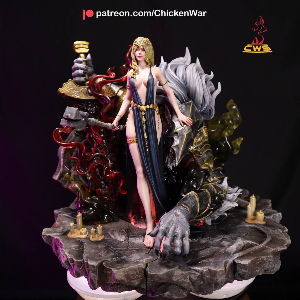 P站图纸印象馆 CW Studio 艾尔登法环 玛莉卡 CW Studio 艾尔登法环 玛莉卡