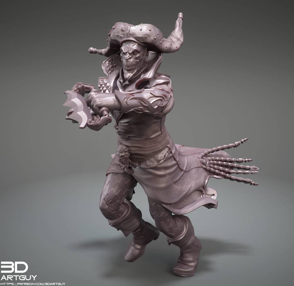 P站图纸印象馆 3DArtGuy 小丑 3DArtGuy 小丑