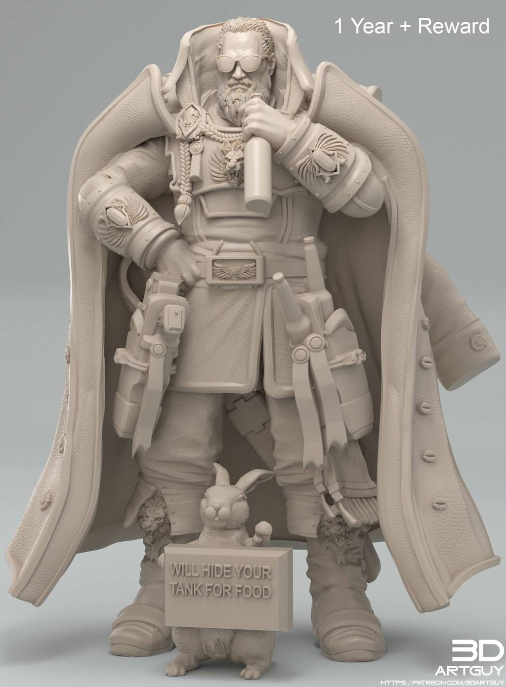 P站图纸印象馆 3DArtGuy 陆军上校 3DArtGuy 陆军上校