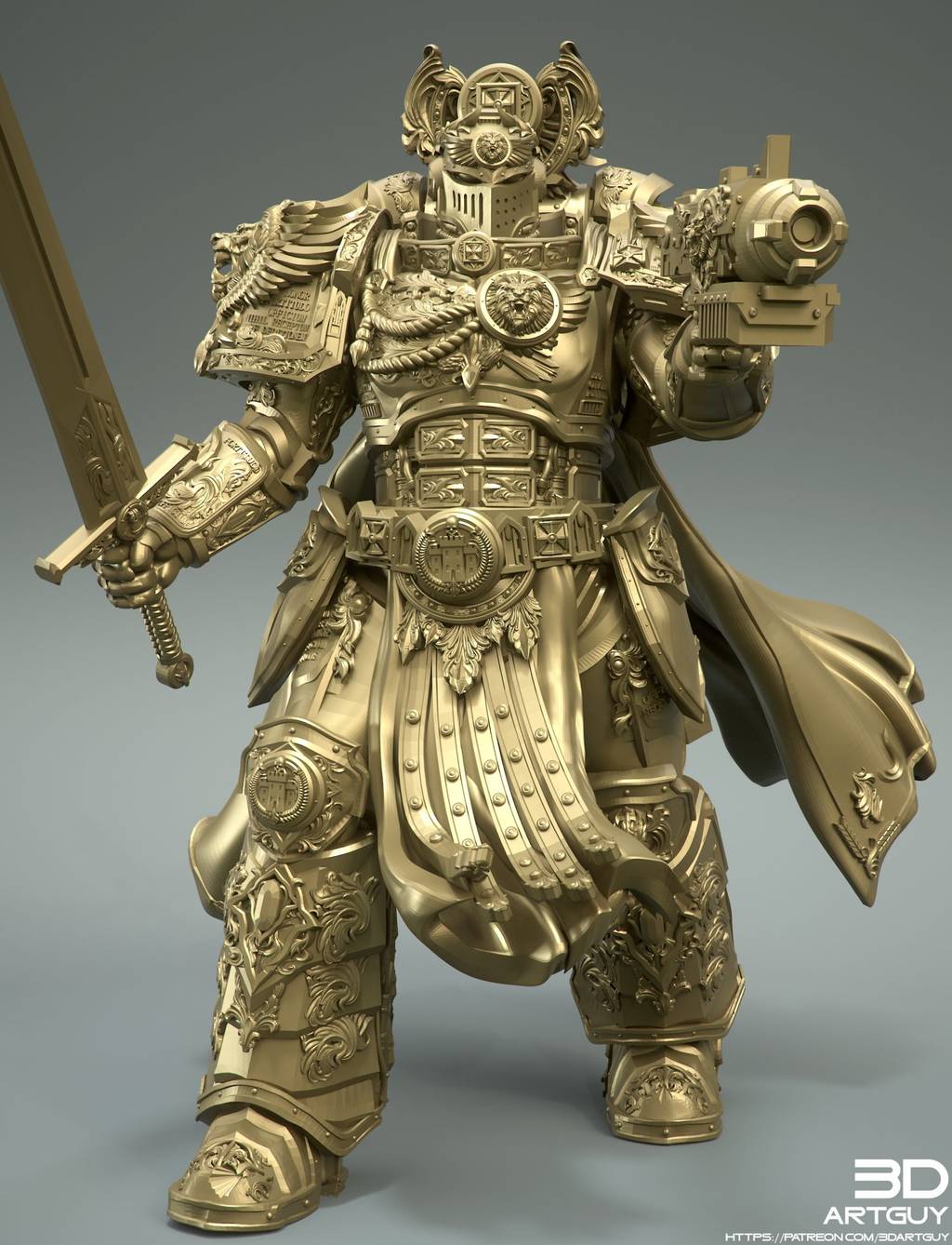 P站图纸印象馆 3DArtGuy 战争堡垒 3DArtGuy 战争堡垒