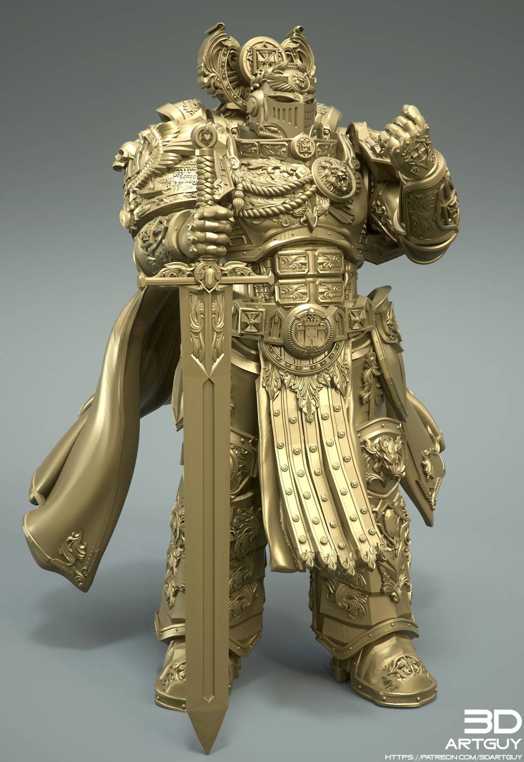 P站图纸印象馆 3DArtGuy 战争堡垒 3DArtGuy 战争堡垒