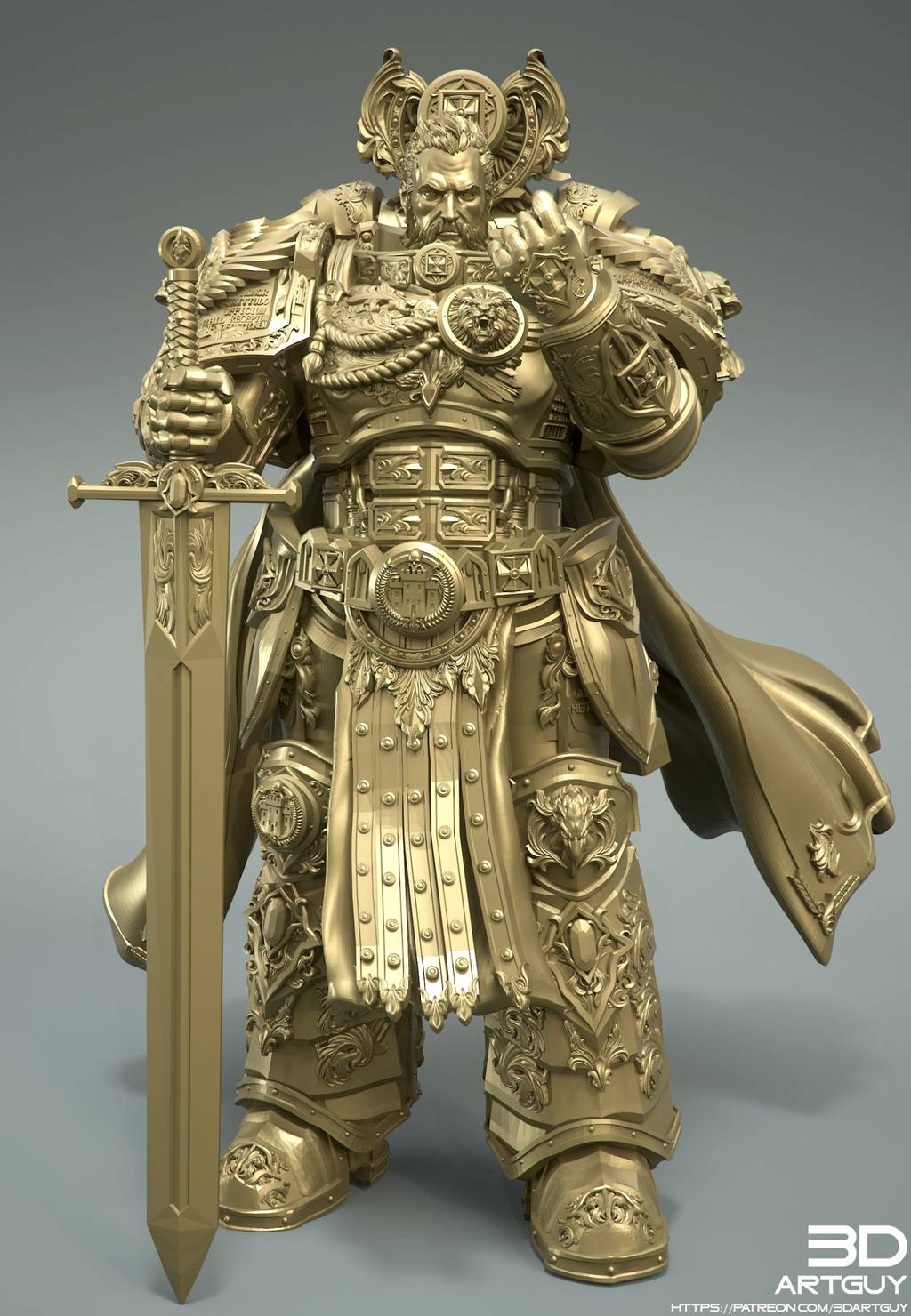 P站图纸印象馆 3DArtGuy 战争堡垒 3DArtGuy 战争堡垒