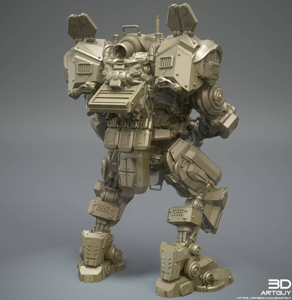 P站图纸印象馆 3DArtGuy 战争机器 3DArtGuy 战争机器