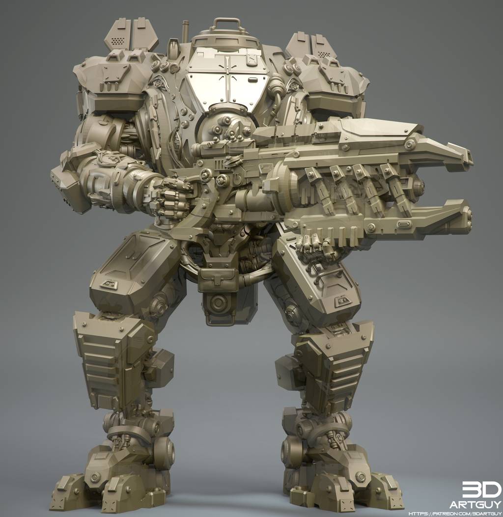 P站图纸印象馆 3DArtGuy 战争机器 3DArtGuy 战争机器