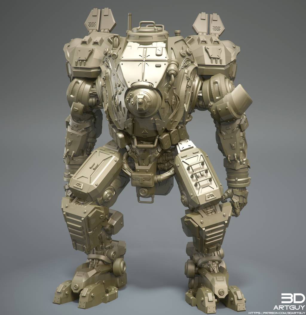 P站图纸印象馆 3DArtGuy 战争机器 3DArtGuy 战争机器