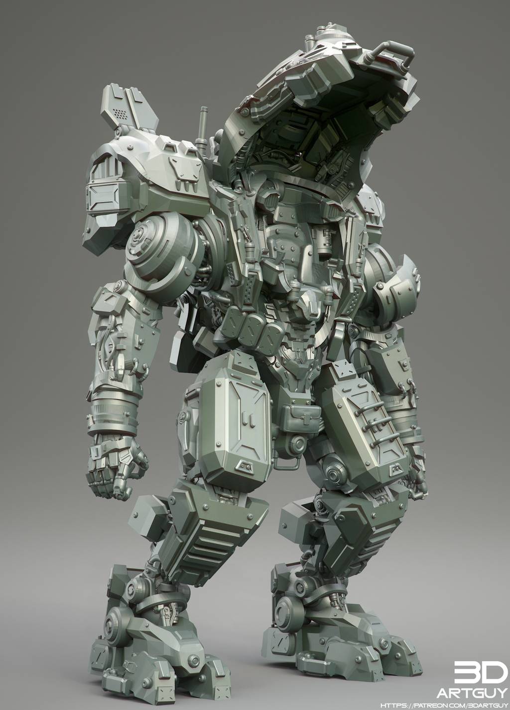 P站图纸印象馆 3DArtGuy 战争机器 3DArtGuy 战争机器
