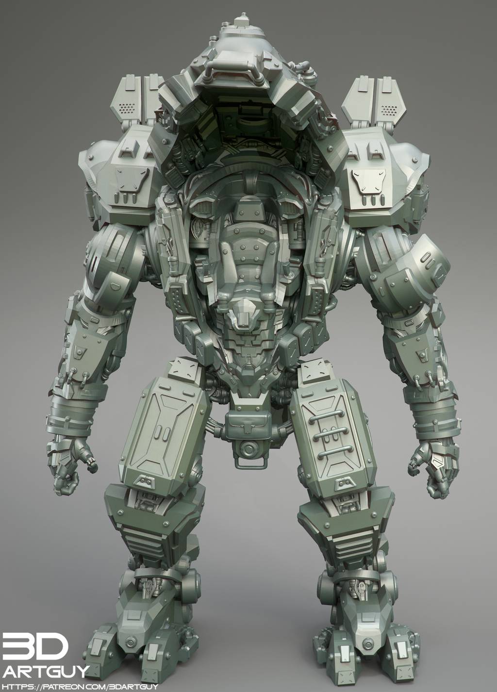 P站图纸印象馆 3DArtGuy 战争机器 3DArtGuy 战争机器