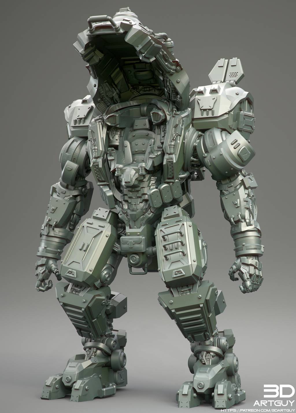 P站图纸印象馆 3DArtGuy 战争机器 3DArtGuy 战争机器