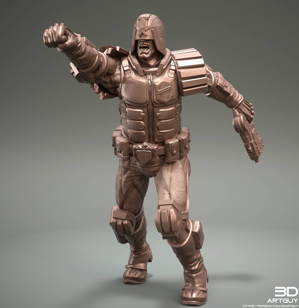 P站图纸印象馆 3DArtGuy 执法官 3DArtGuy 执法官