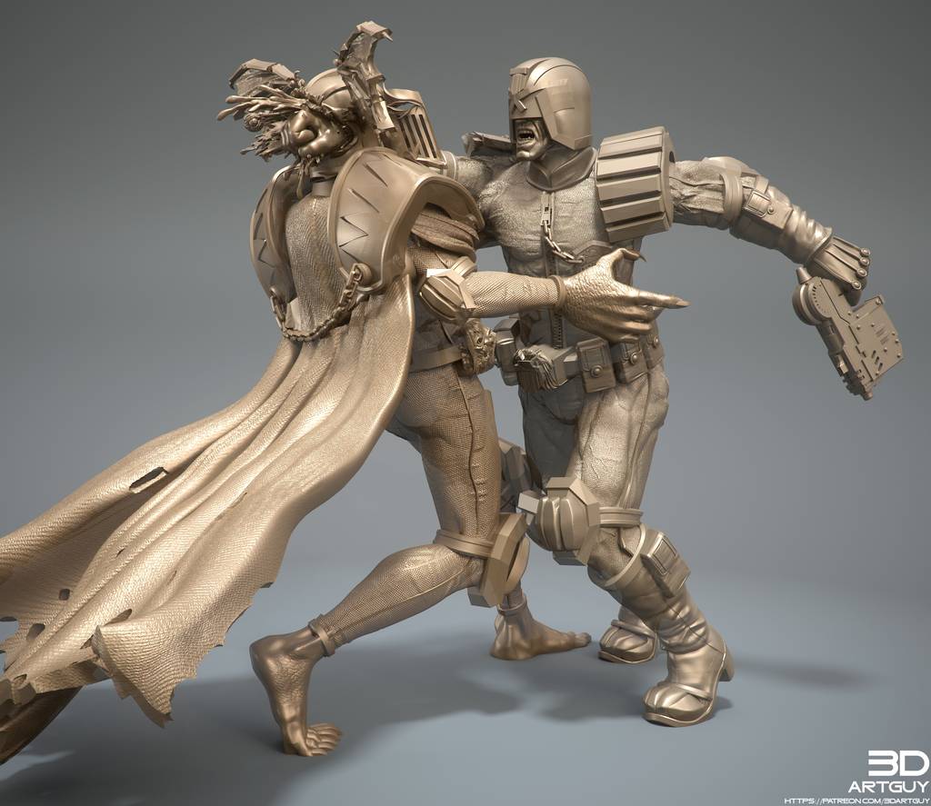 P站图纸印象馆 3DArtGuy 执法官 3DArtGuy 执法官