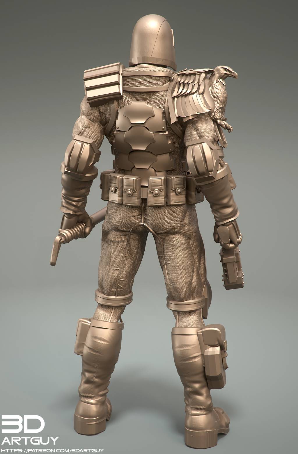 P站图纸印象馆 3DArtGuy 执法官 3DArtGuy 执法官