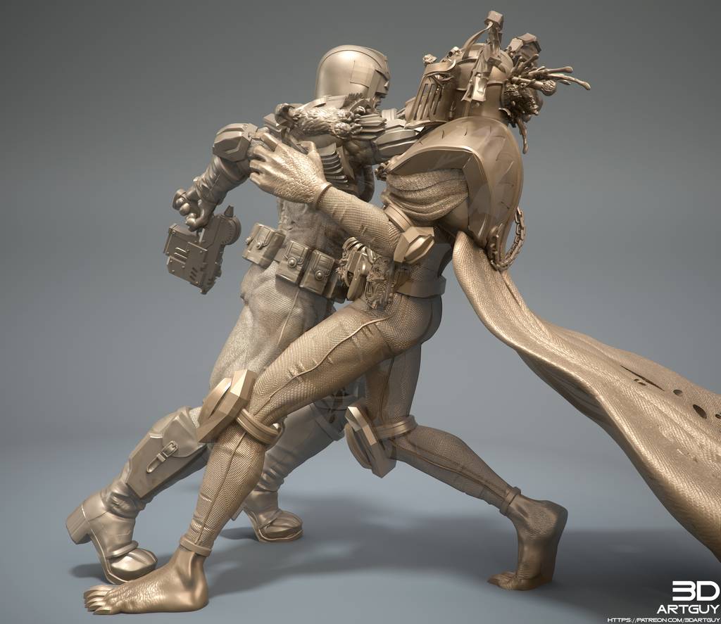 P站图纸印象馆 3DArtGuy 执法官 3DArtGuy 执法官