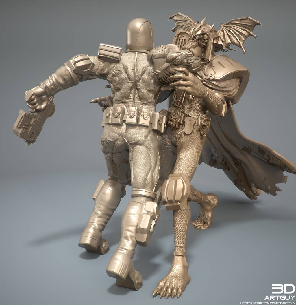 P站图纸印象馆 3DArtGuy 执法官 3DArtGuy 执法官