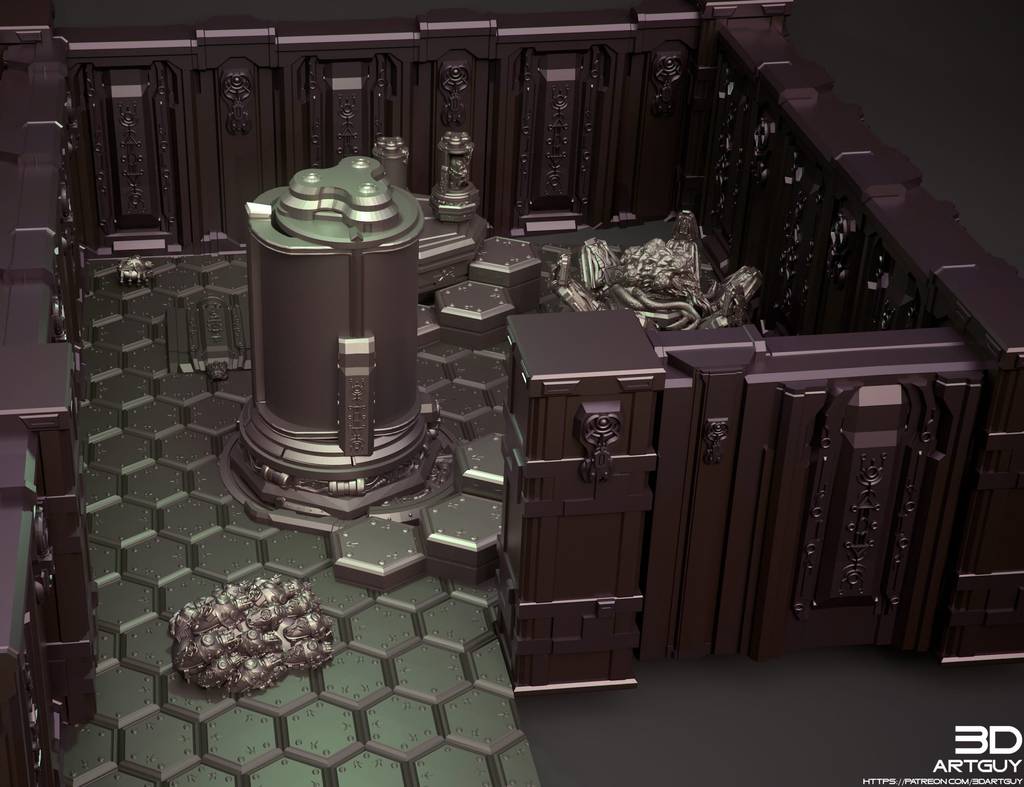 P站图纸印象馆 3DArtGuy 蒂列塞特博物馆 3DArtGuy 蒂列塞特博物馆