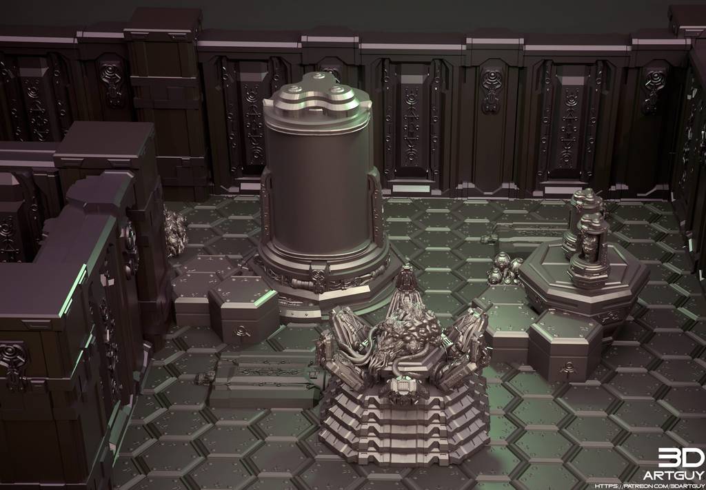 P站图纸印象馆 3DArtGuy 蒂列塞特博物馆 3DArtGuy 蒂列塞特博物馆