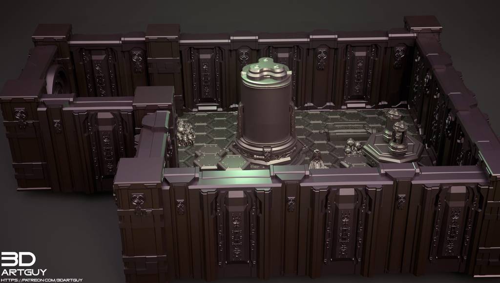 P站图纸印象馆 3DArtGuy 蒂列塞特博物馆 3DArtGuy 蒂列塞特博物馆