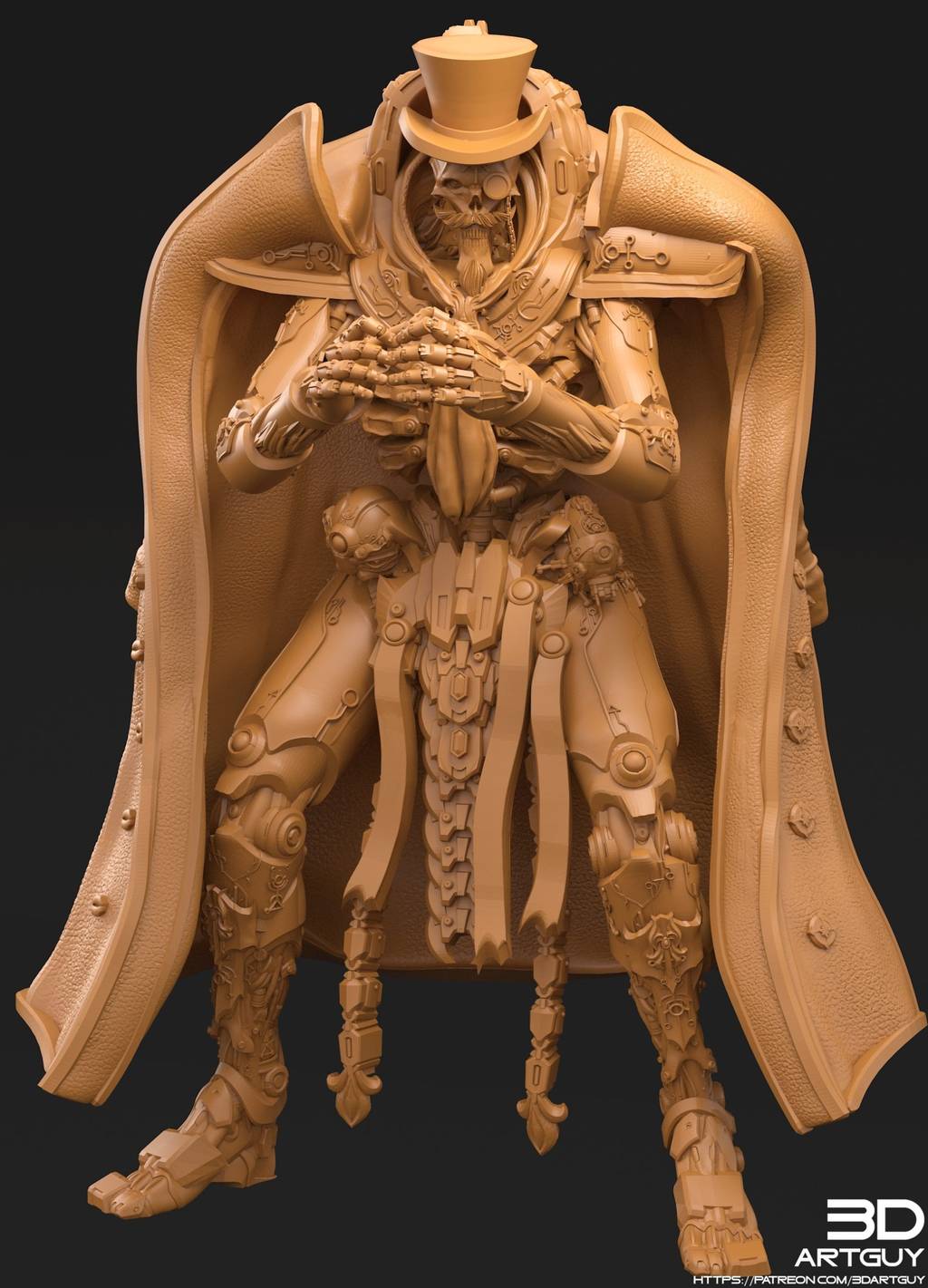 P站图纸印象馆 3DArtGuy 机器人巨魔 3DArtGuy 机器人巨魔