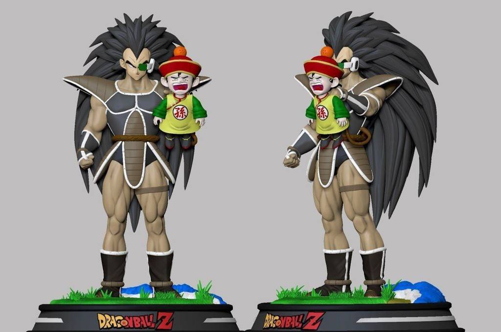 P站图纸印象馆 龙珠 拉蒂兹和孙悟饭 龙珠 拉蒂兹和孙悟饭